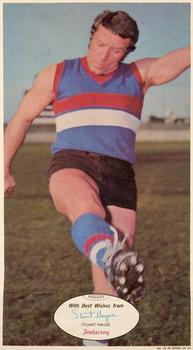 1971 Scanlens VFL Posters #23 Stuart Magee Front